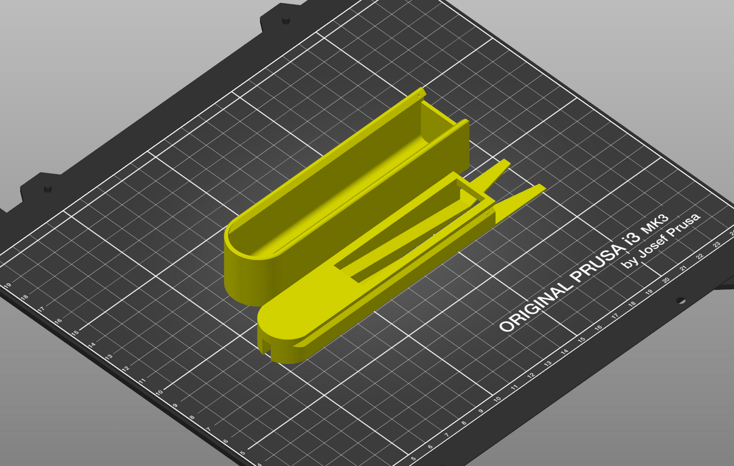 Pin puller pin back remover 3D render - printed stl file pla