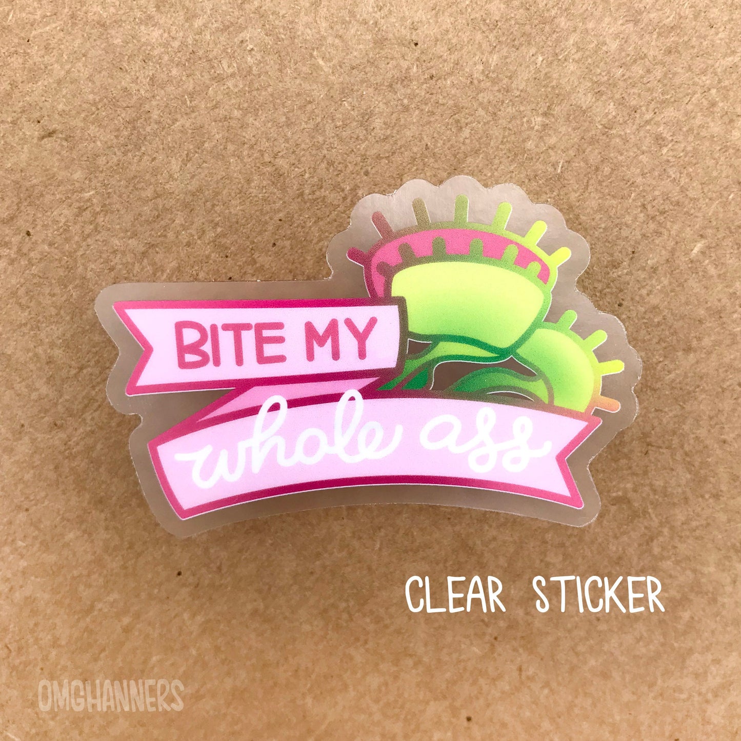 Bite My Whole Ass - Sticker