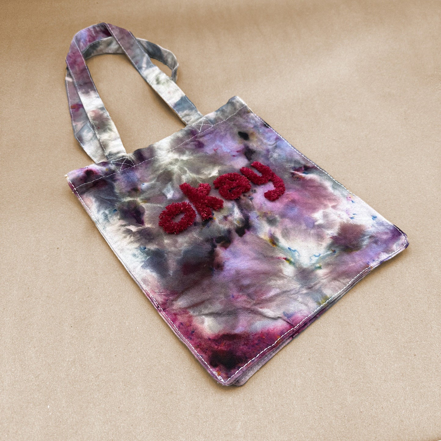Tufted Mini Tote Bag - Shiitake