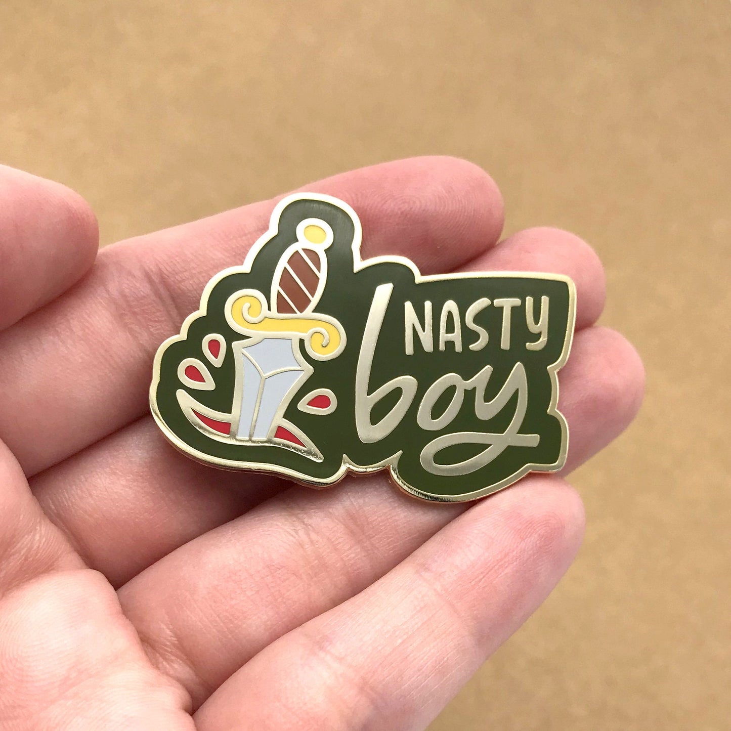 Nasty Boy - Enamel Pin