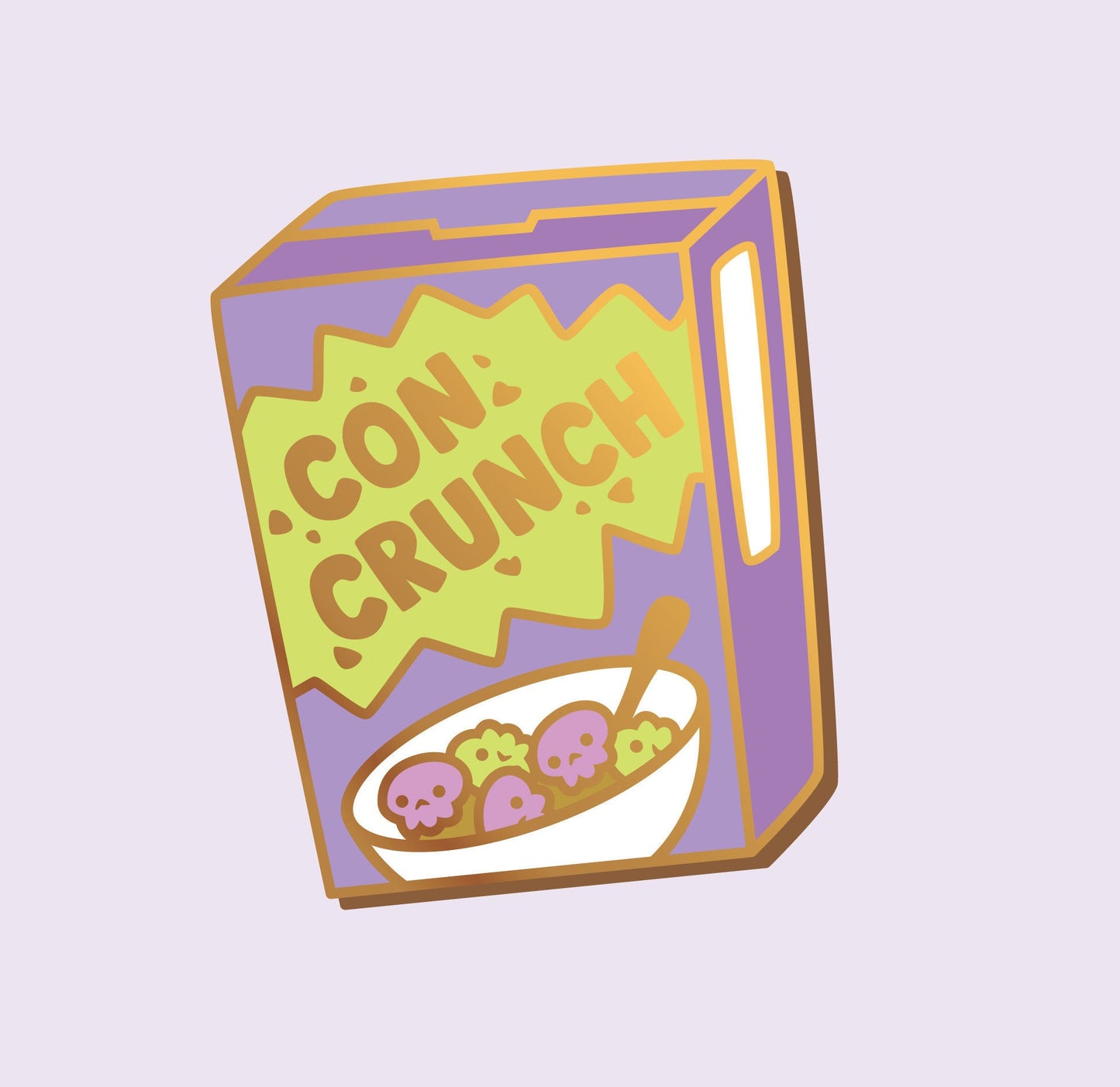 Con Crunch - Enamel Pin