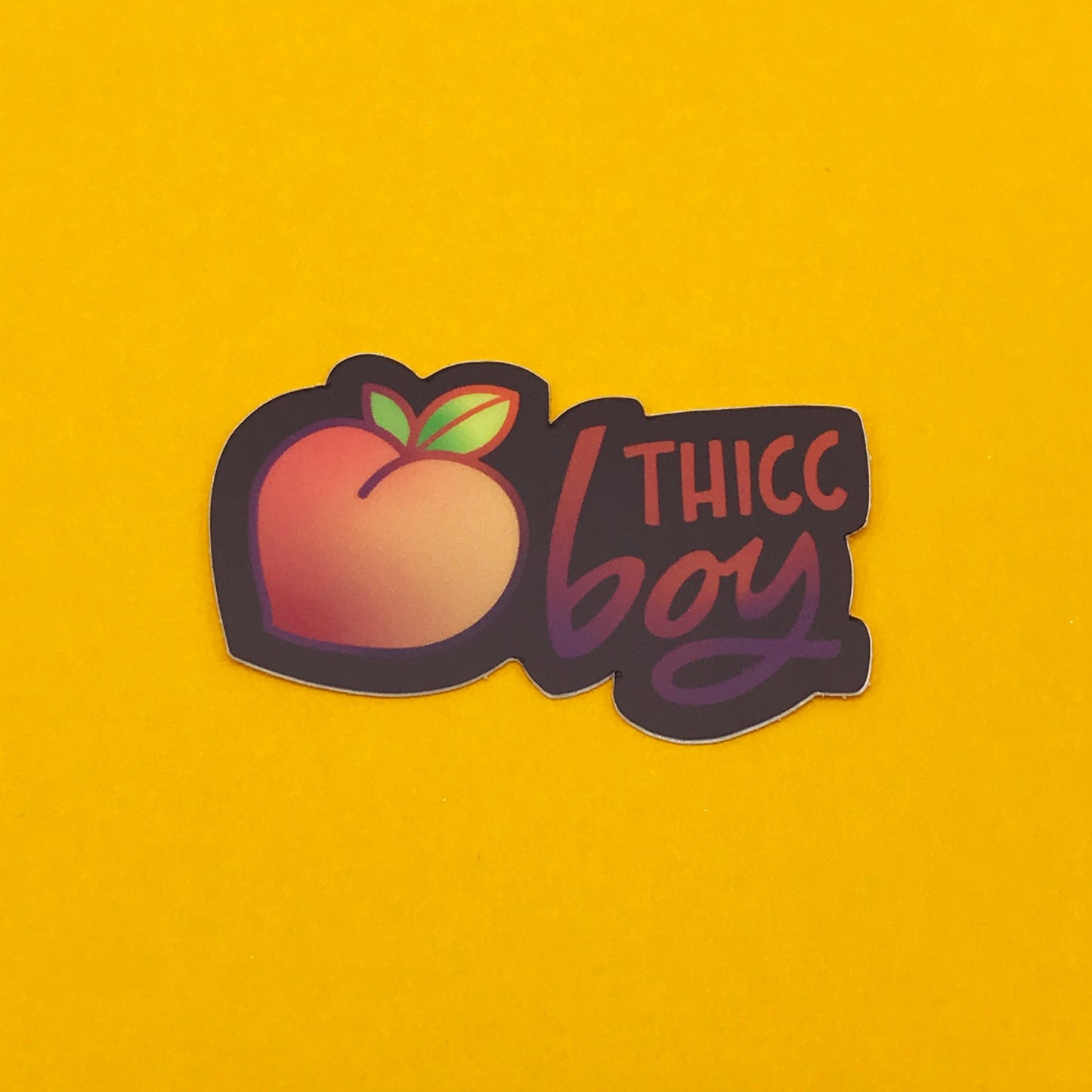 Thicc Boy - Sticker