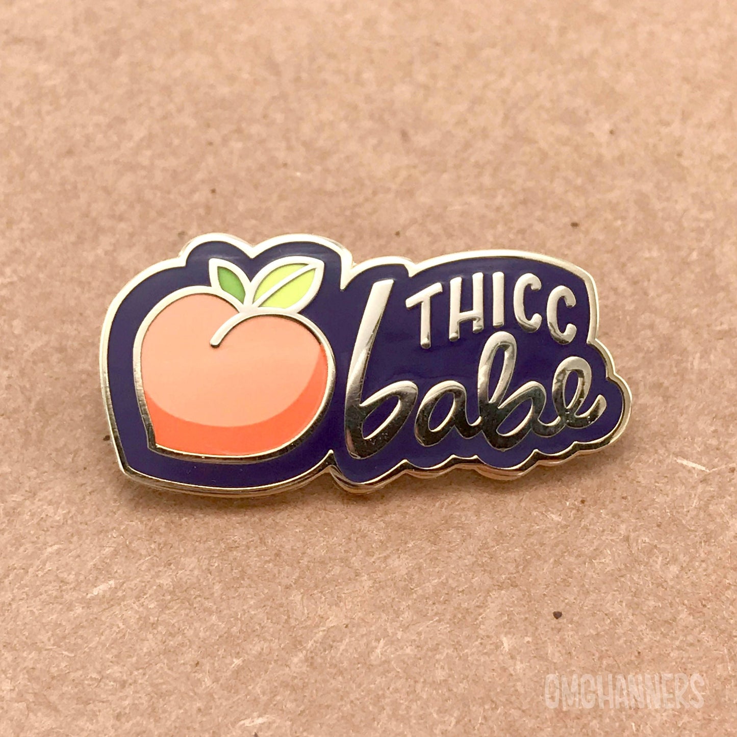 Thicc Babe - Enamel Pin