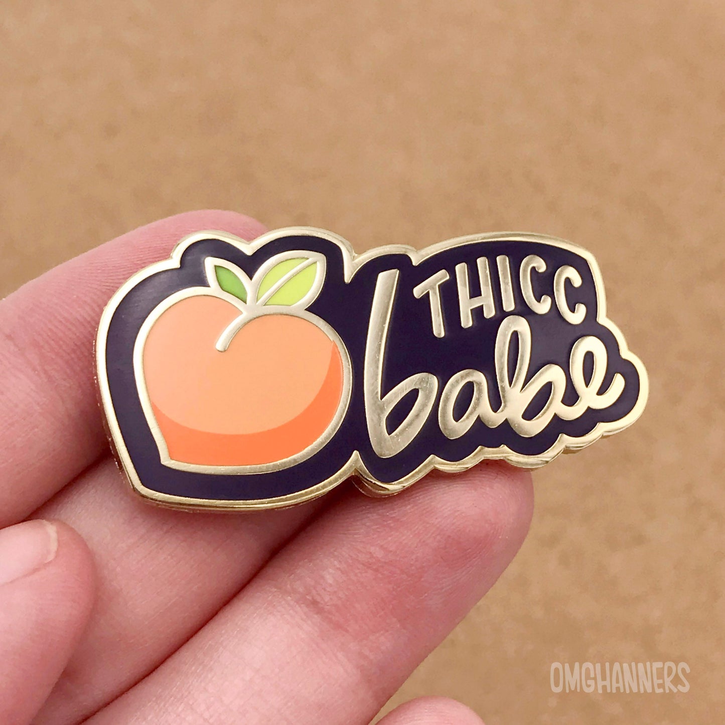 Thicc Babe - Enamel Pin