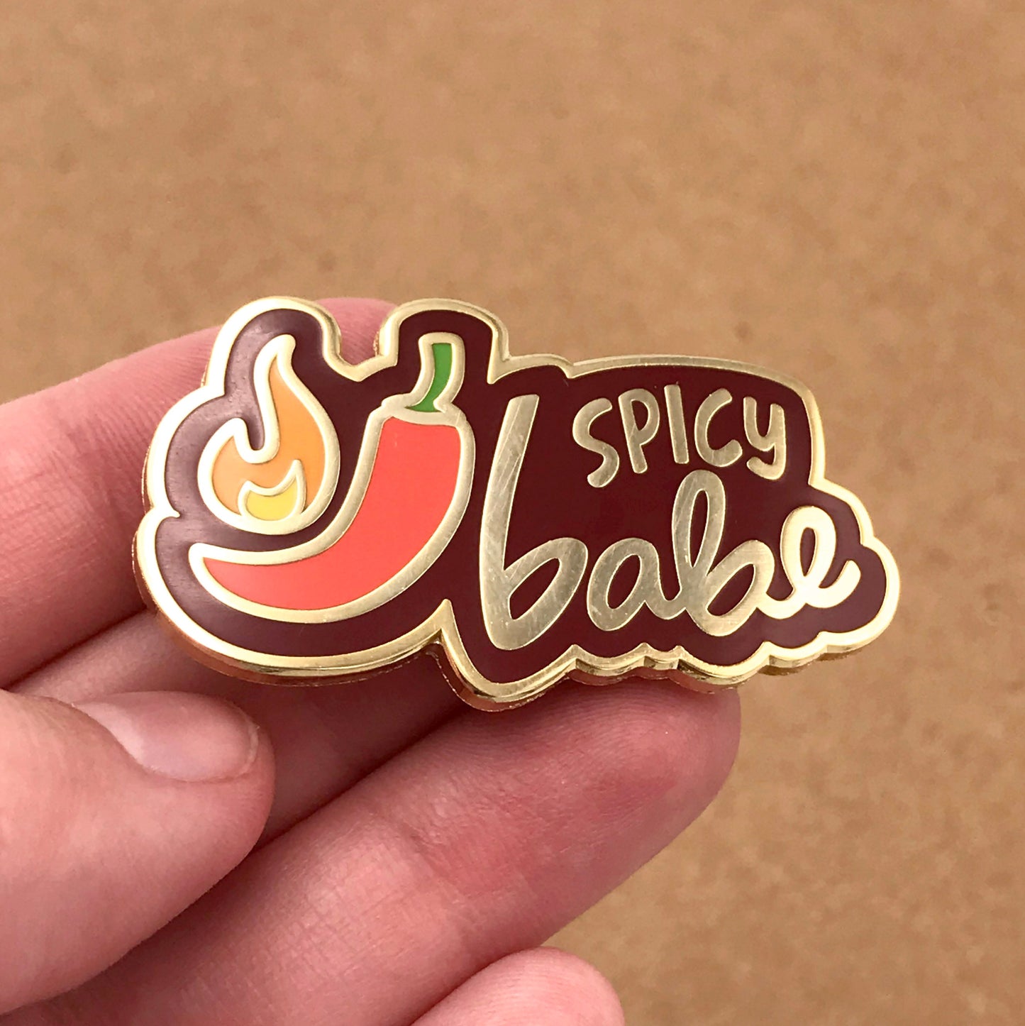 Spicy Babe - Enamel Pin