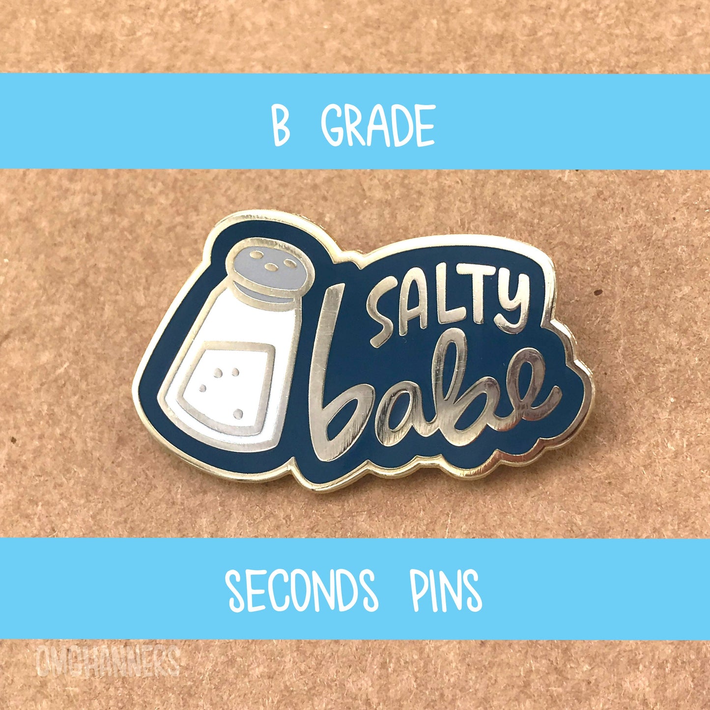 Salty Babe - Enamel Pin